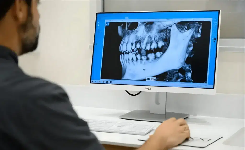 Dr. Pulay Zoltán fogszabályozó szakorvos műtéti konzultáció előtt